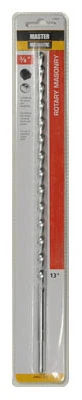 Extra Length Masonry Drill Bit, 3/8 Inch Diameter By 13 Inch Length