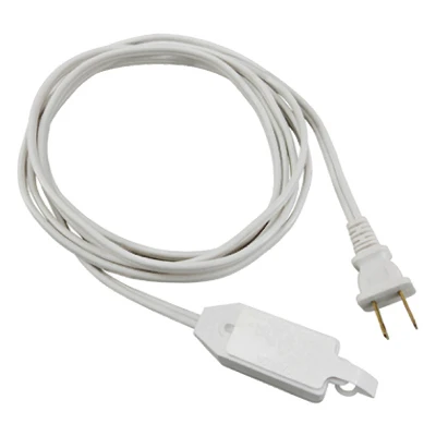 12-ft. 16/2 Spt-2 White Polarized Cube Tap Extension Cord