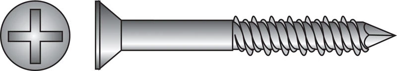 1/4 In. X 1-3/4 In. Flat Concrete Screw Anchor (100-count)