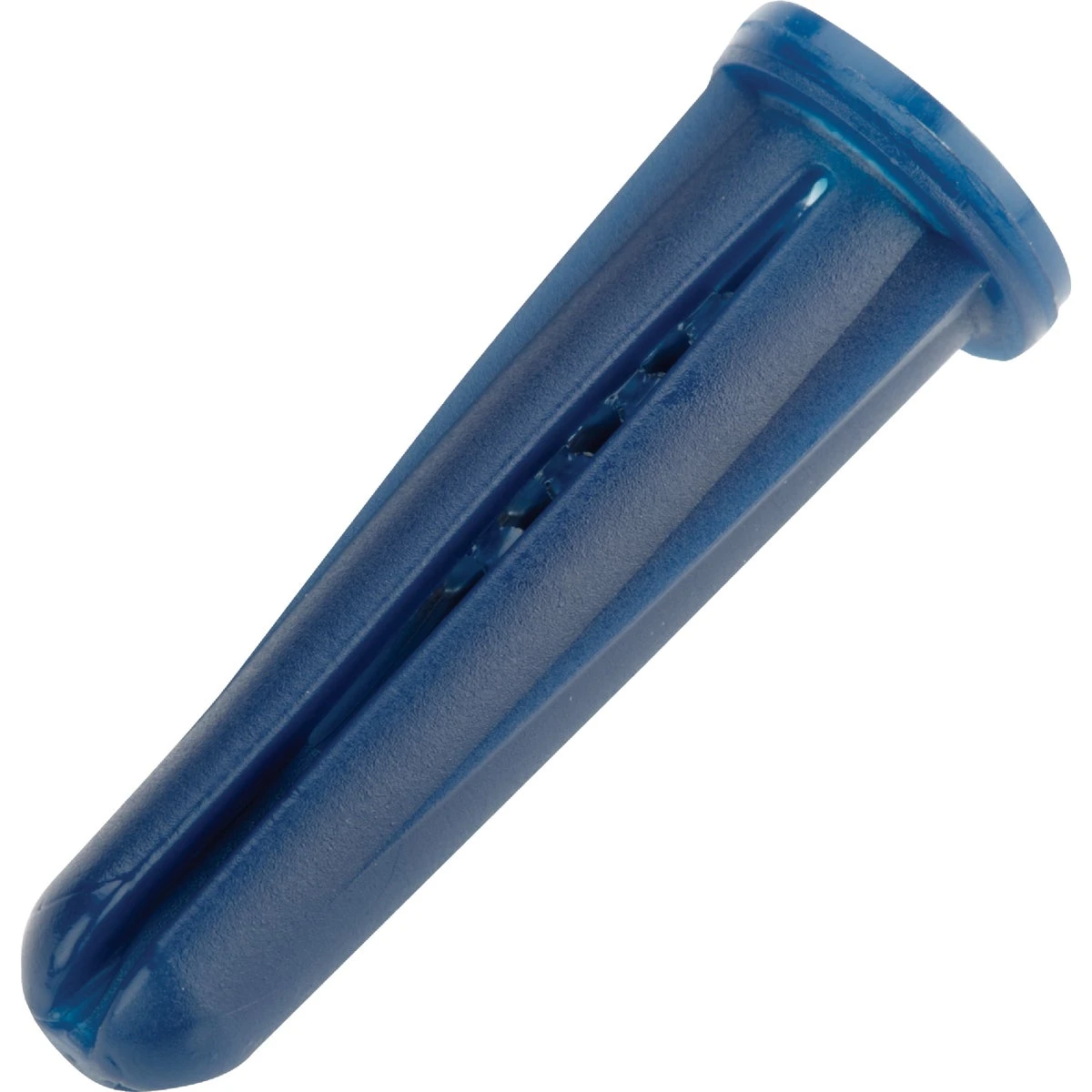#10 - #12 Thread X 1 In. Blue Conical Plastic Anchor (100-count)