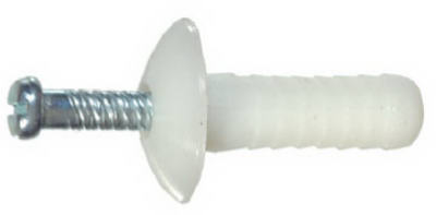 1/4 In. X 1-1/2 In. Nylon Truss Hammer Drive Anchor (100-count)