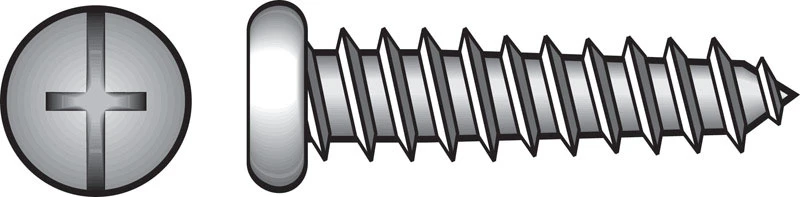#8 X 1-1/4 In. Combination Pan Head Zinc Sheet Metal Screw (100-count)