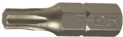 Hillman Fasteners 9498 2 Pack 2 In. Cd-t25 Star Head Bit - Pack Of 5