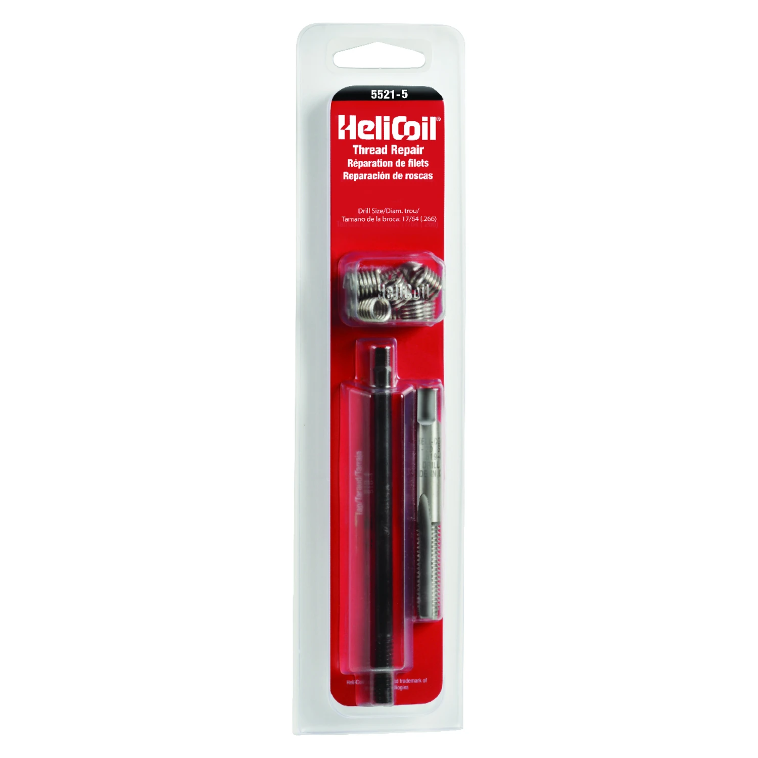 5/16-18 Stainless Steel Thread Repair Kit With Tap And Installation Tool