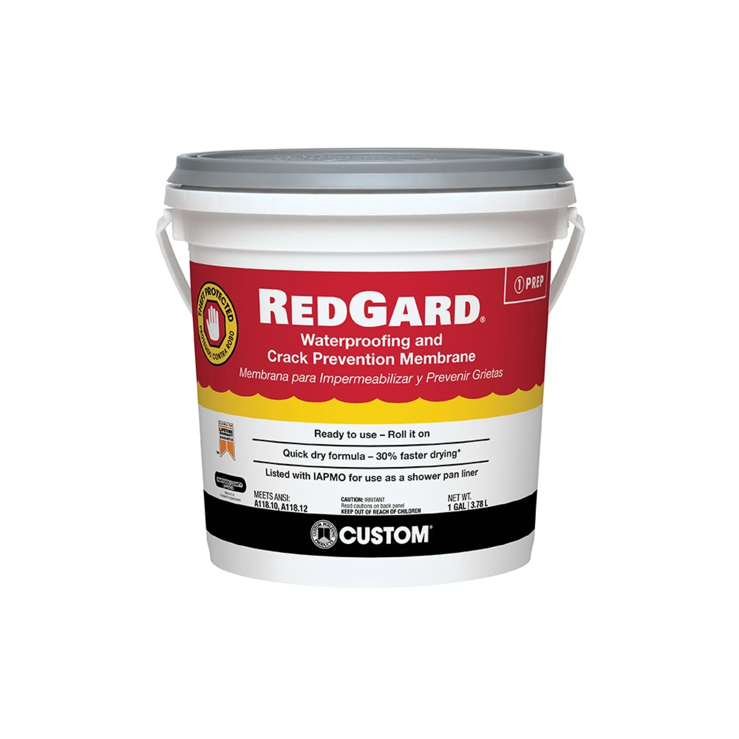 1 Gallon Elastomeric Waterproofing And Crack Prevention Membrane