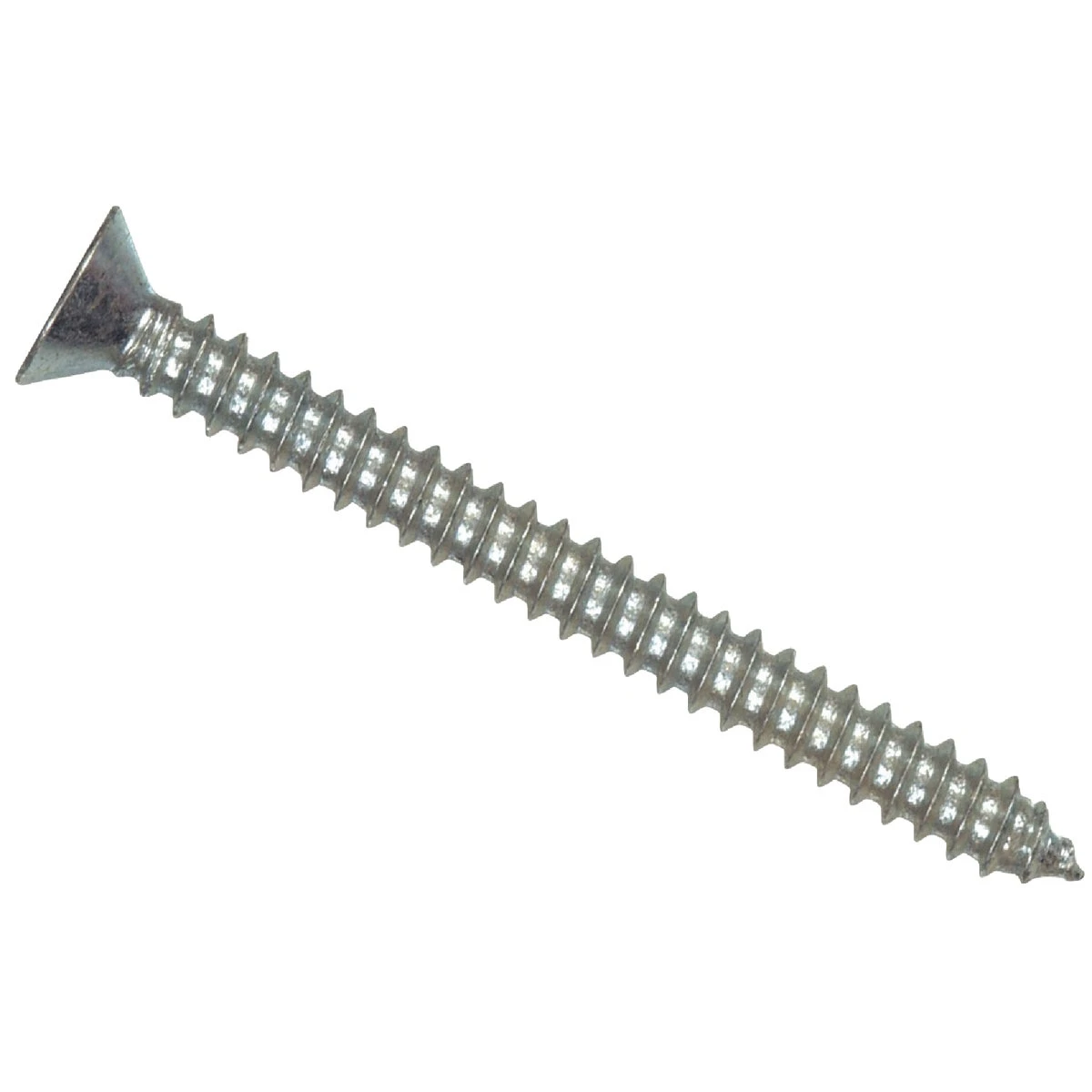 #8 X 1 In. Phillips Flat Head Stainless Steel Sheet Metal Screw (100 Ct.)