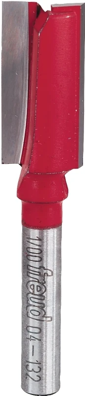 1/2-in. 2-flute Carbide Straight Router Bit