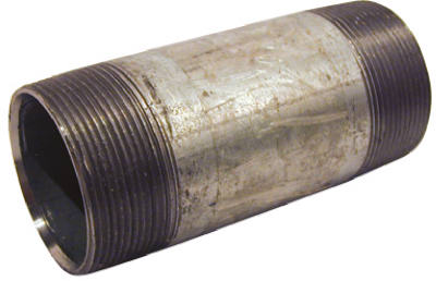 2 Inch X Close Galvanized Steel Pipe Nipple For Plumbing Applications
