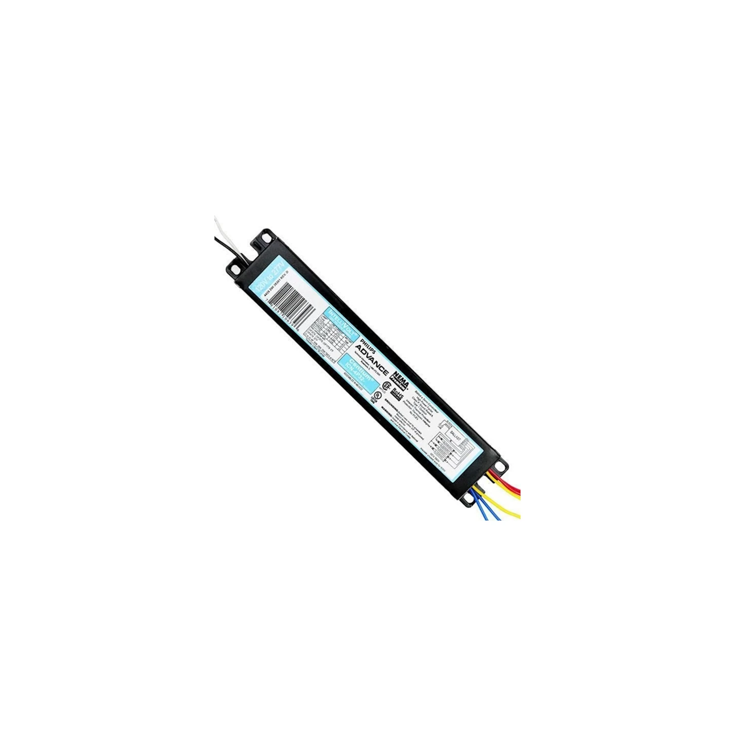 Intelliv Electronic Ballast For 3-4 T8 Fluorescent Lamps - 120/277v, High Pf