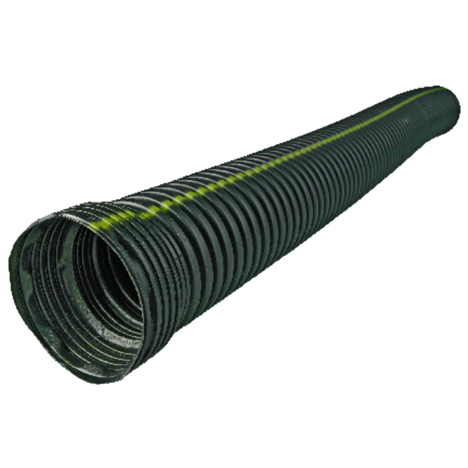4 In. X 10 Ft. Polyethylene Corrugated Solid Pipe