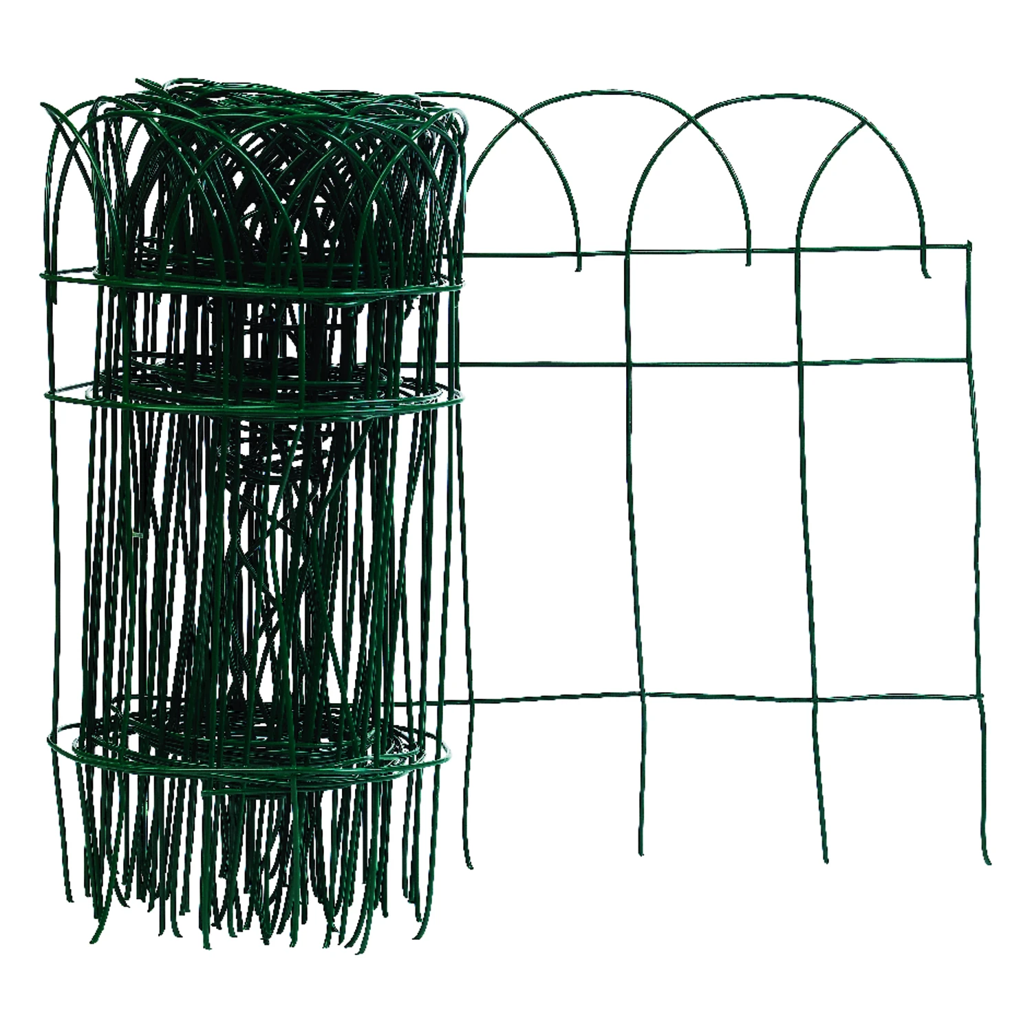 Panacea 240 In. L X 14 In. H Pvc Green Scroll Garden Edging