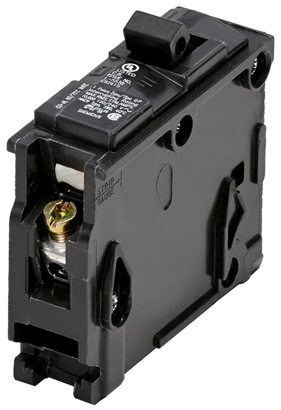 15a Single-pole Interchangeable Circuit Breaker, Model Vpkicbq115