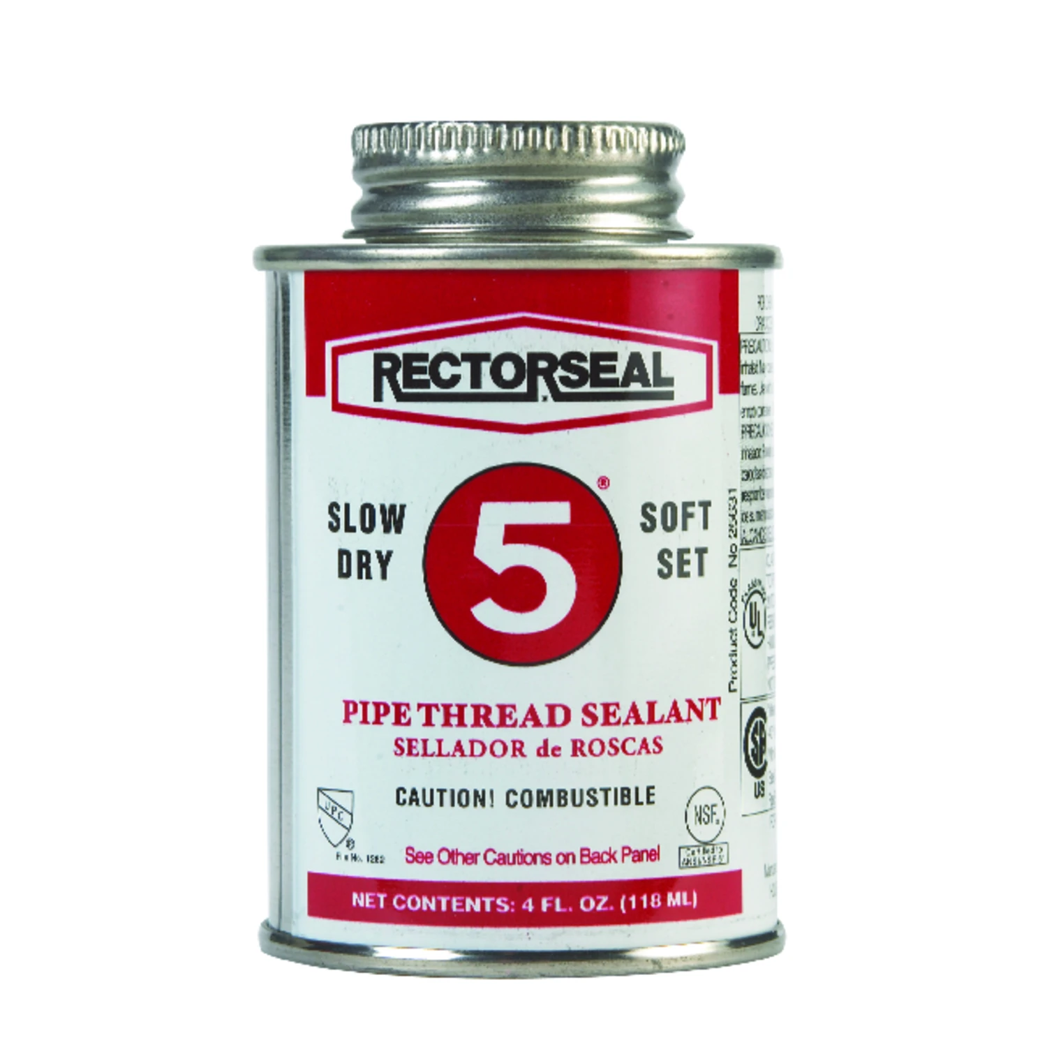 No. 5 4 Oz. Yellow Pipe Thread Sealant - Model 25631