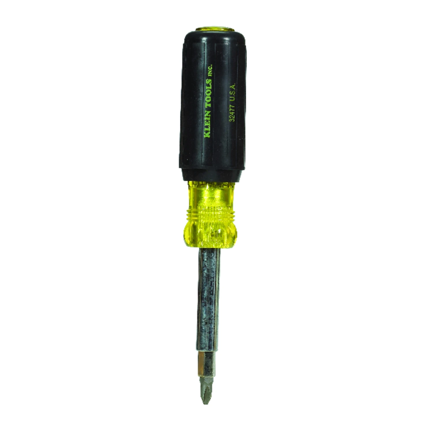 9-in-1 Heavy-duty Multi-bit Screwdriver And Nutdriver With Cushion Grip