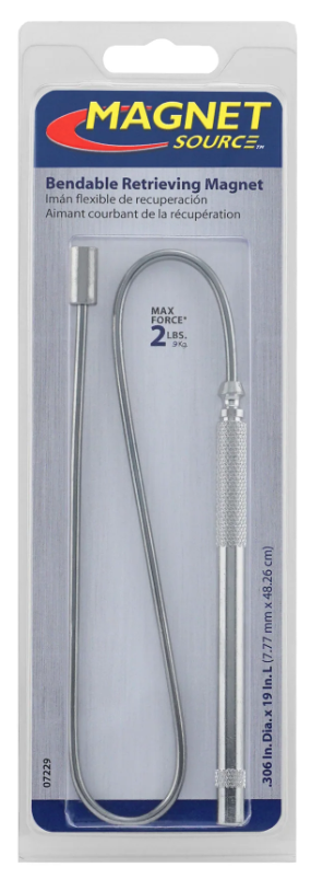 19 In. Bendable Magnetic Pick-up Tool With Neodymium Magnet