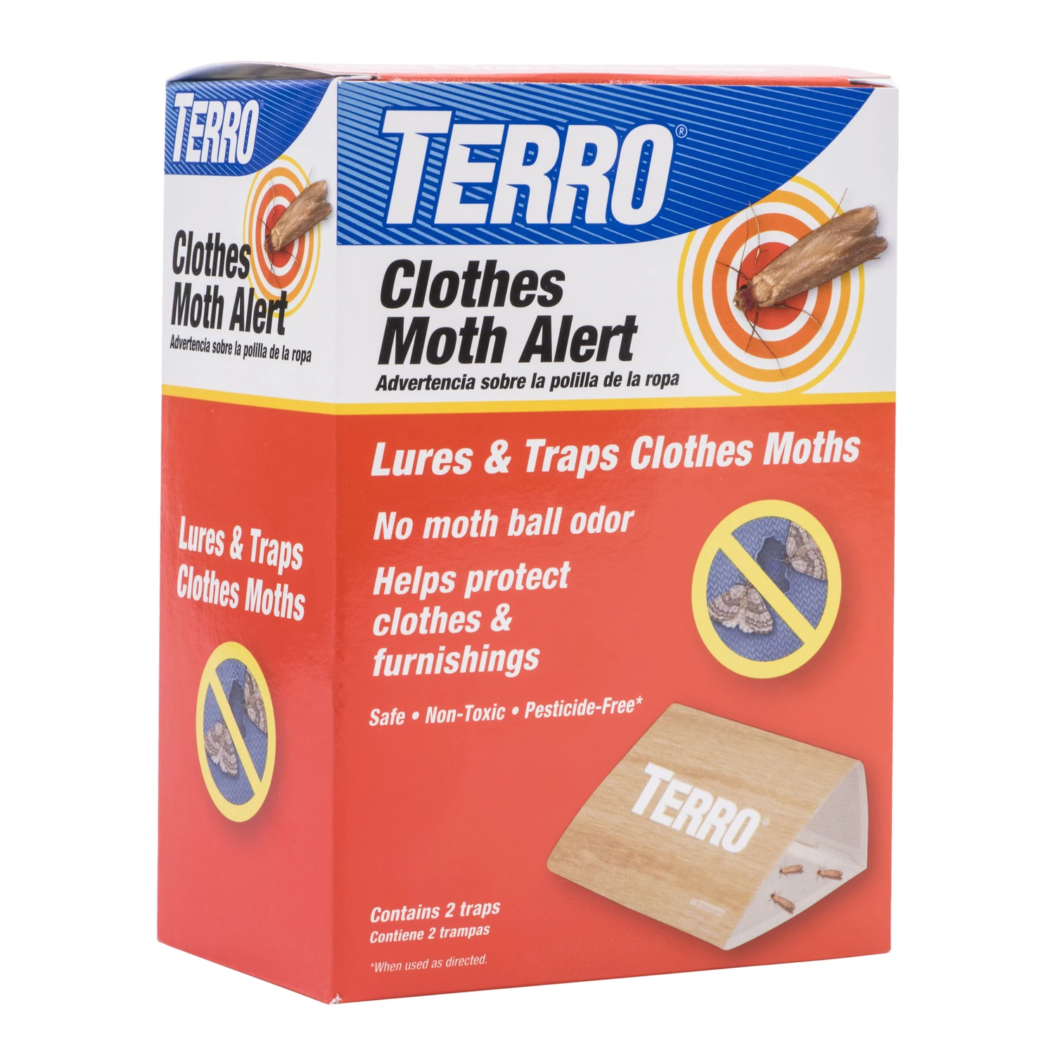 Glue Clothes Moth Alert Trap (2-pack)