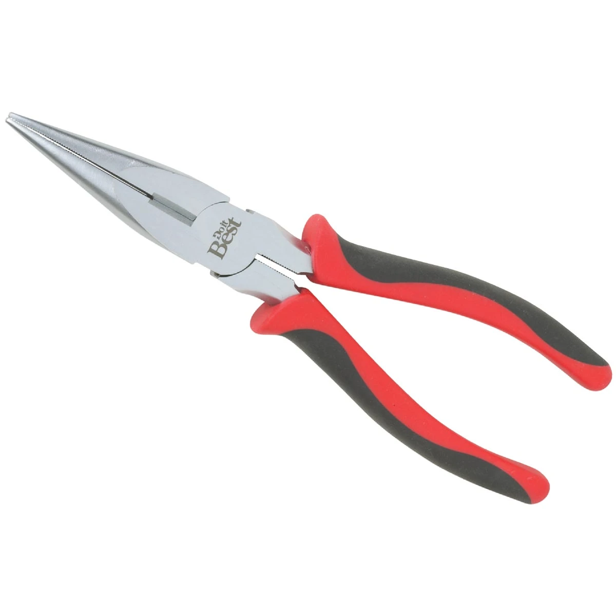 8-in Long Nose Pliers - High-quality Drop-forged Steel With Chrome Finish
