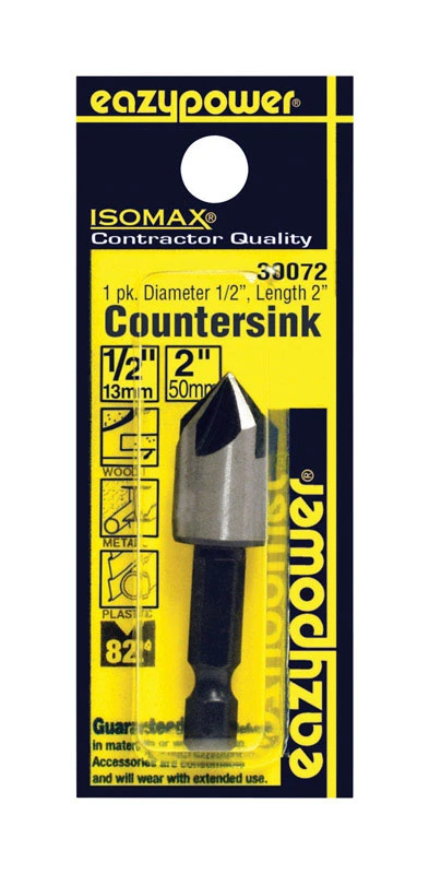 1/2-inch Countersink Bit For Soft Metal & Wood