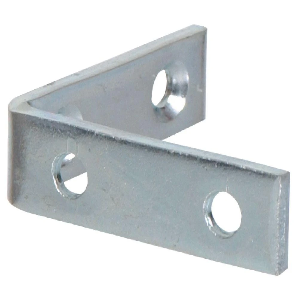 4 X 7/8 In. Zinc Plated Corner Brace (5-pack)
