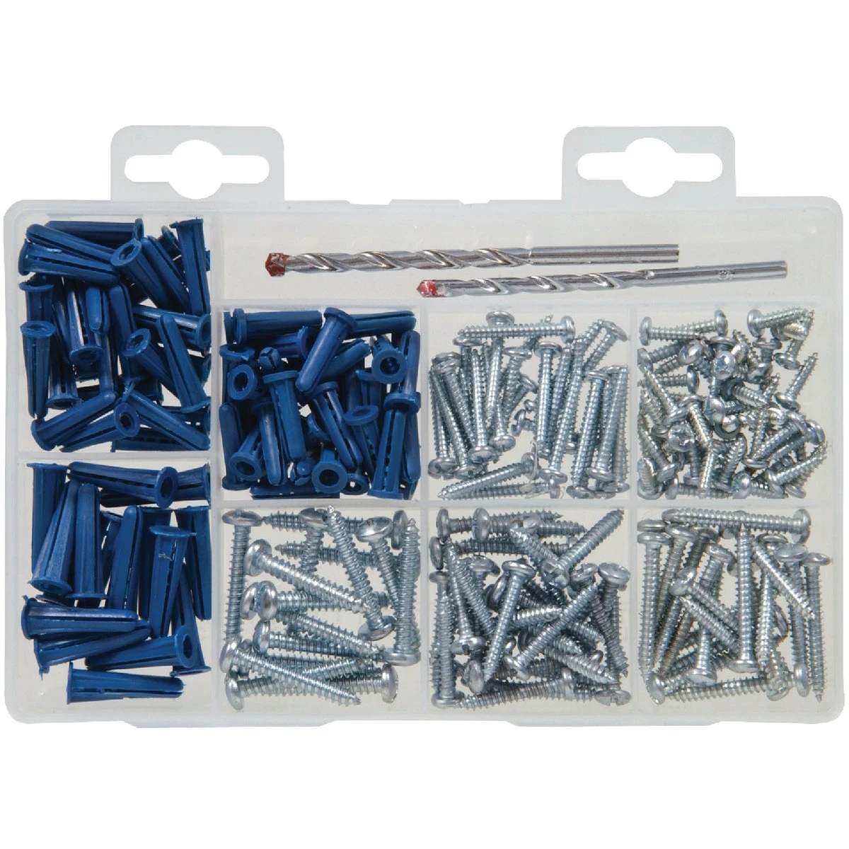 The Fastener Center Screw And Anchor Fastener Assortment Kit (213 Pcs.)