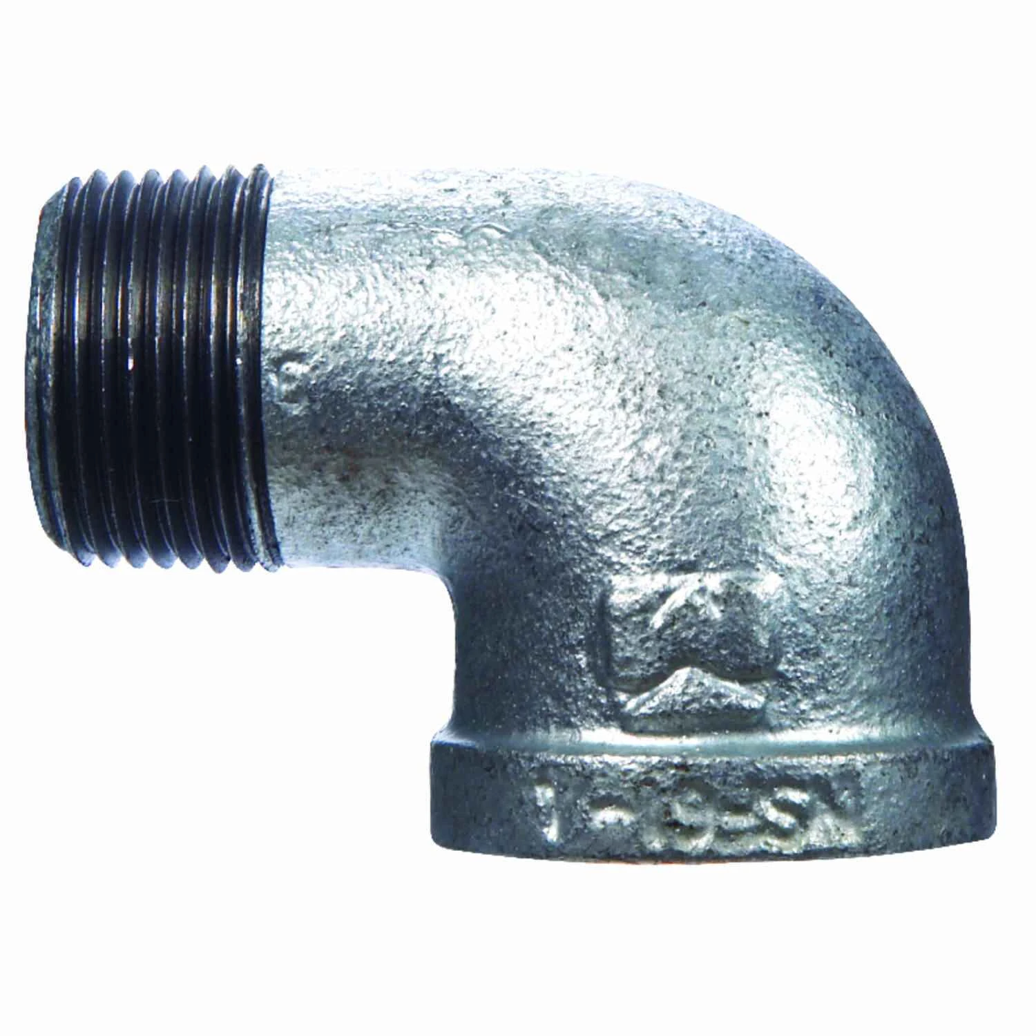 1/8 In Mip X Fip 90° Galvanized Street Elbow, 1/4 Bend