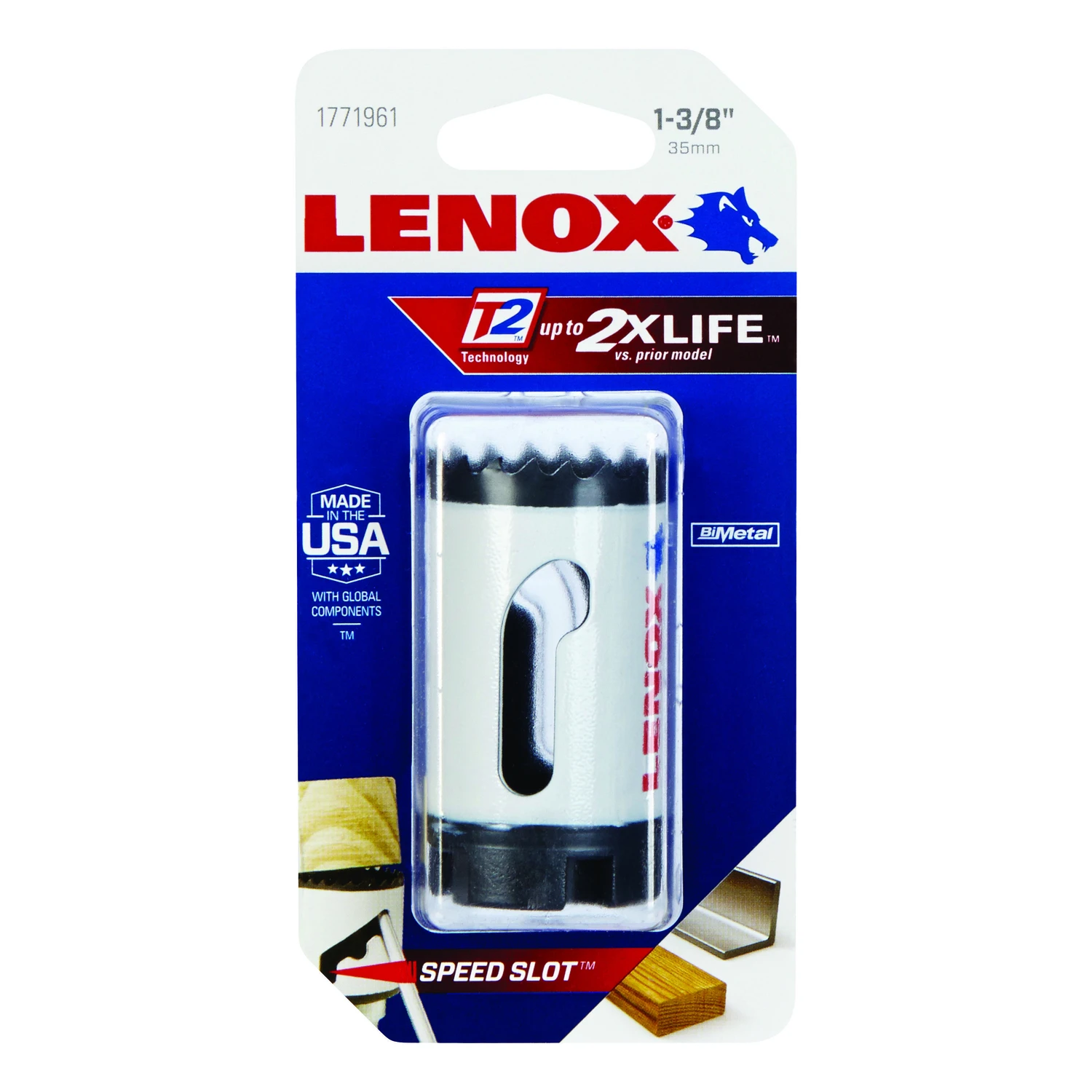 Speed Slot 1-3/8 In. Bi-metal Hole Saw