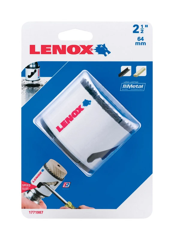 Premium 2 1/2-inch Bi-metal Hole Saw With Quick-release Slot