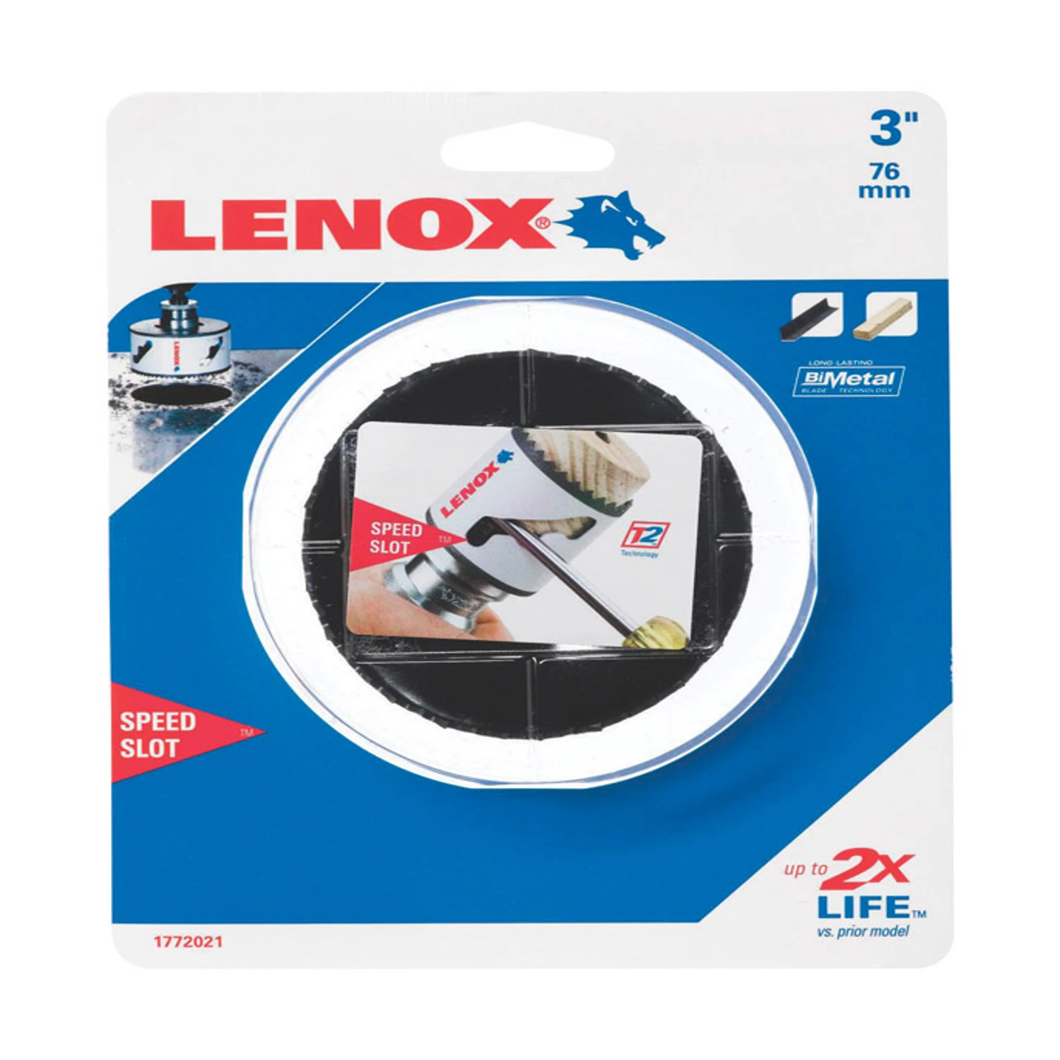 Speed Slot 3 In. Bi-metal Hole Saw
