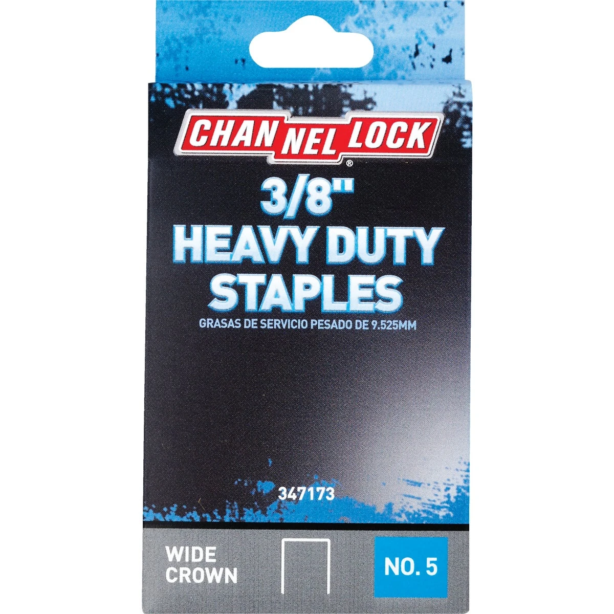 No. 5 Heavy-duty Wide Crown Staple, 3/8 In. (1000-pack)