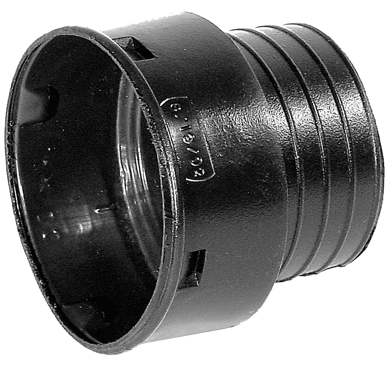 4-inch Snap Drain Tube Adapter - Hdpe Connector For Single-wall To Clay/triple-wall Pipes