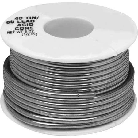 1/2 Lb Acid 40% Tin, 60% Lead Solder
