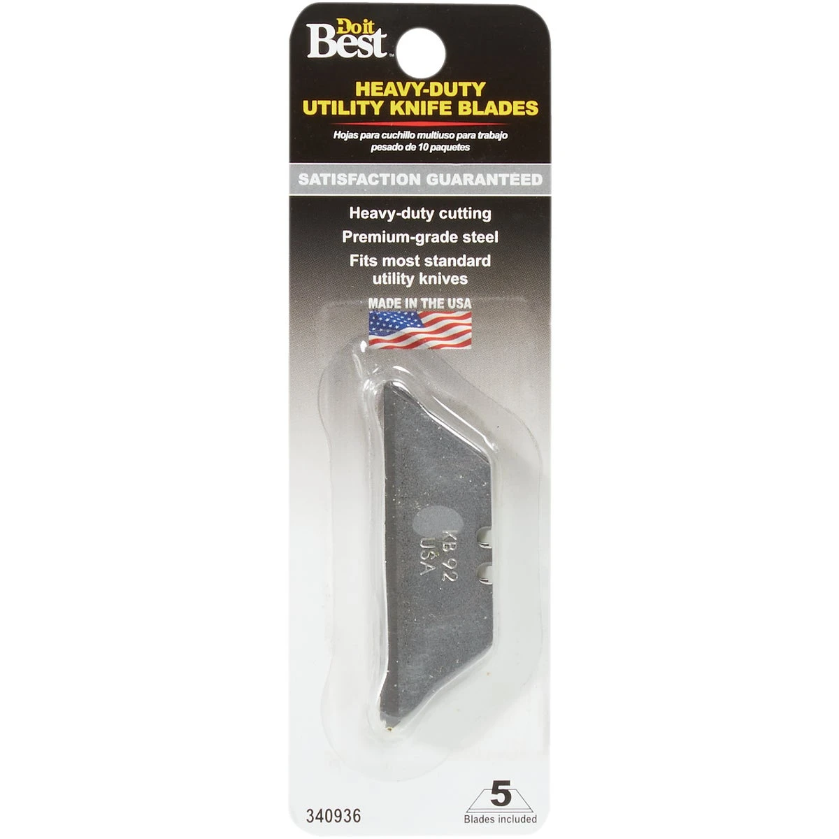 Heavy-duty Utility Knife Blade (10-pack)