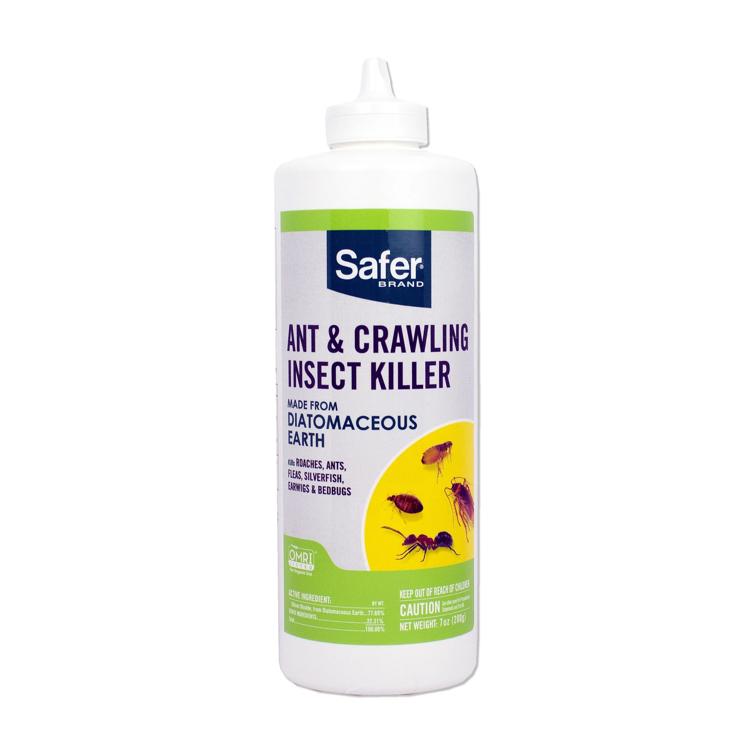 7 Oz. Ant & Crawling Insect Killer - Diatomaceous Earth Formula