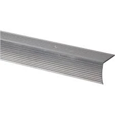 Satin Silver 1-1/8 In. W X 72 In. L Aluminum Stairnose Edging