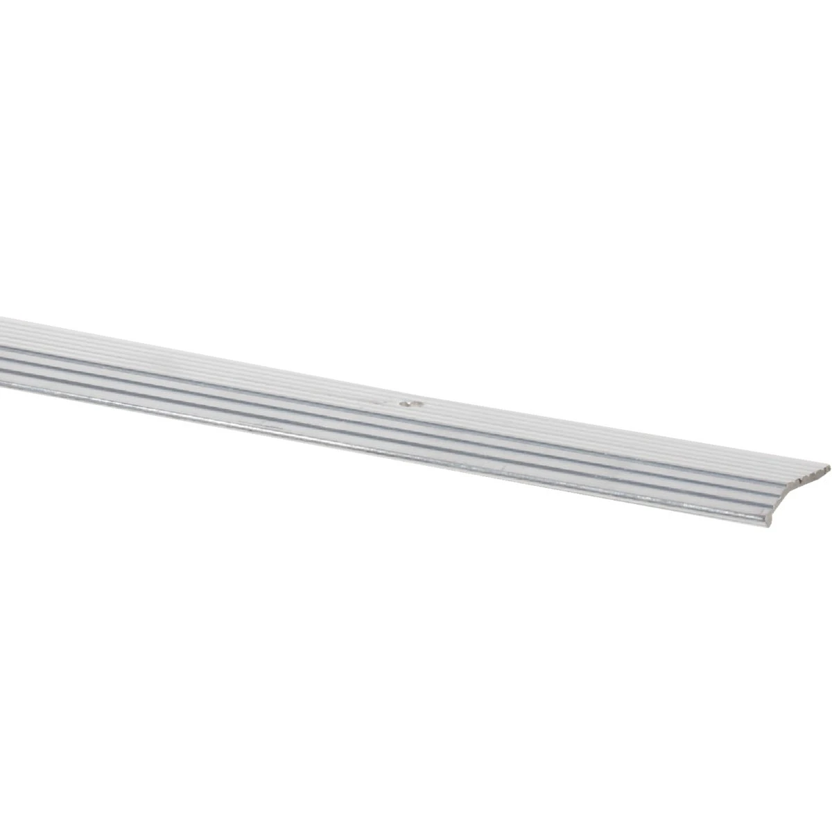 Satin Silver Fluted 1 In. X 3 Ft. Aluminum Carpet Trim Bar H113fs/3di