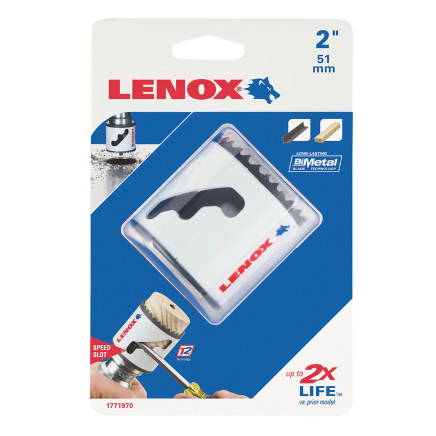 Speed Slot 2 In. Bi-metal Hole Saw