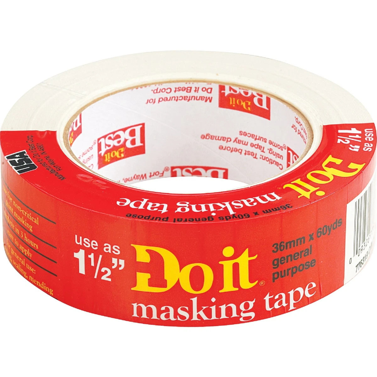 1.41 In. X 60 Yd. General-purpose Masking Tape