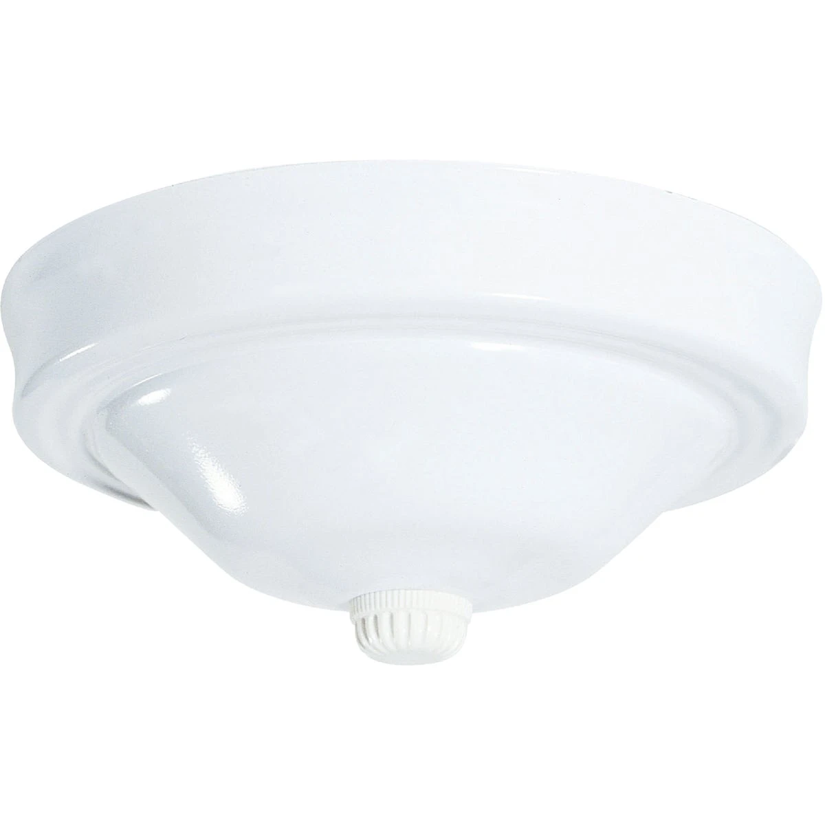 White Ceiling Blank-off Kit For Electrical Boxes – 7/16 In Center Hole