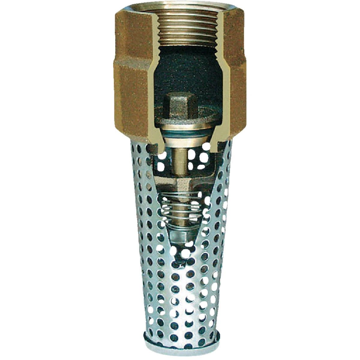 1 Inch Lead Free Silicon Bronze Foot Valve With Female Threads