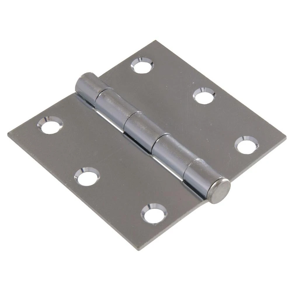 3-1/2 In. Zinc Plated General Purpose Broad Hinge With Removable Pin (5-pack)