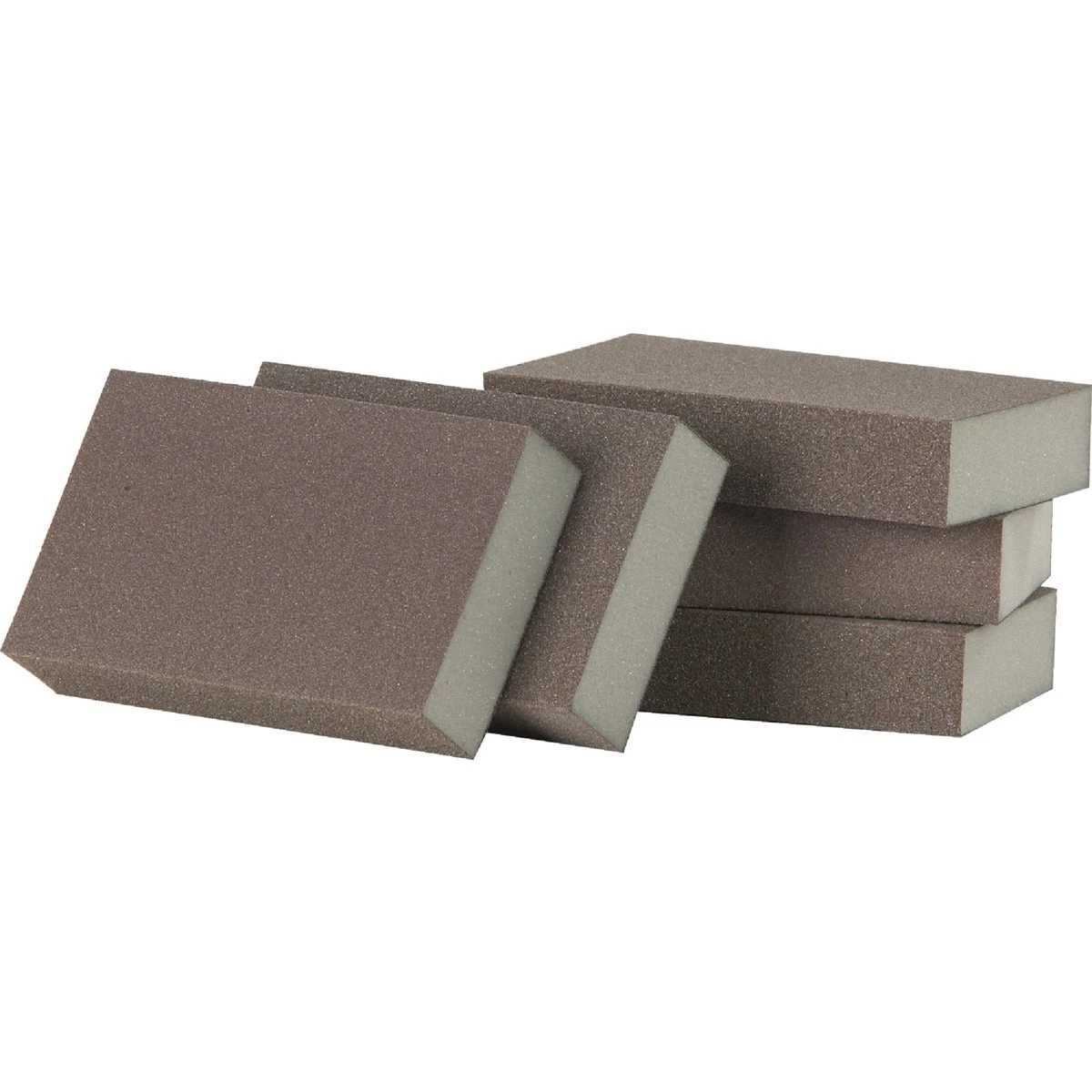 Jumbo All-purpose 3 In. X 5 In. X 1 In. 80/120 Grit Fine/medium Sanding Sponge (5-pack)