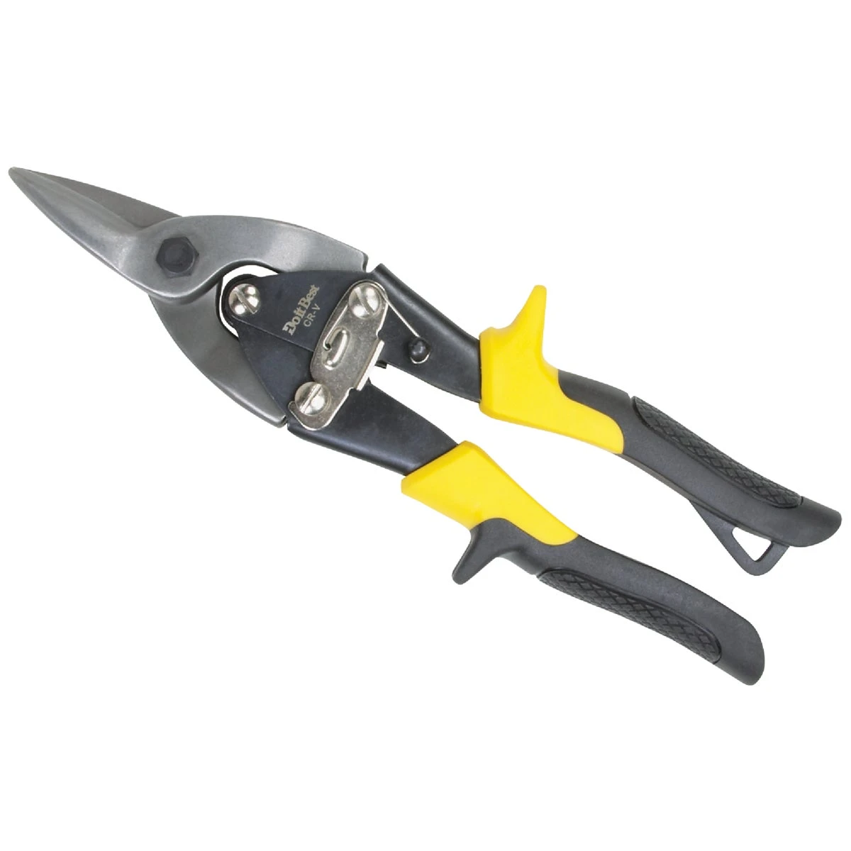 9-3/4 In. Aviation Straight Snips With Cushion Grip Handles