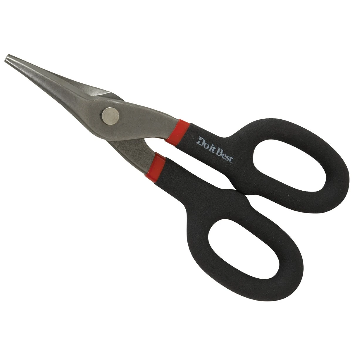7 In. Duckbill Tin Snips — Circle & Straight Cuts