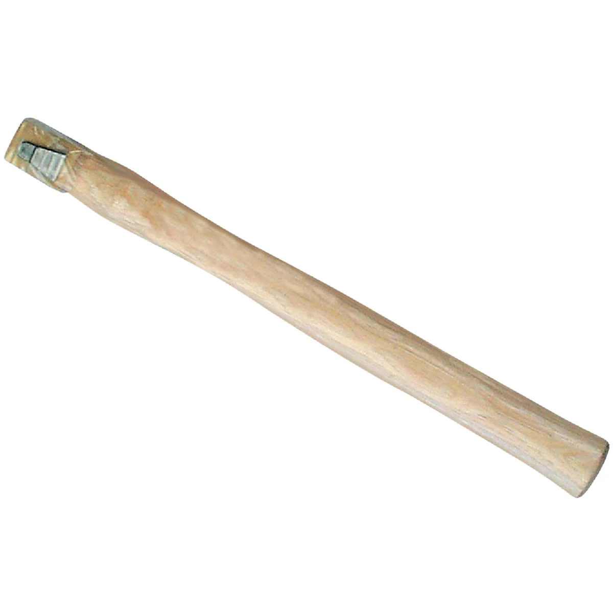 14 Inch Straight Hickory Blacksmith Hammer Handle With Wood And Steel Wedges