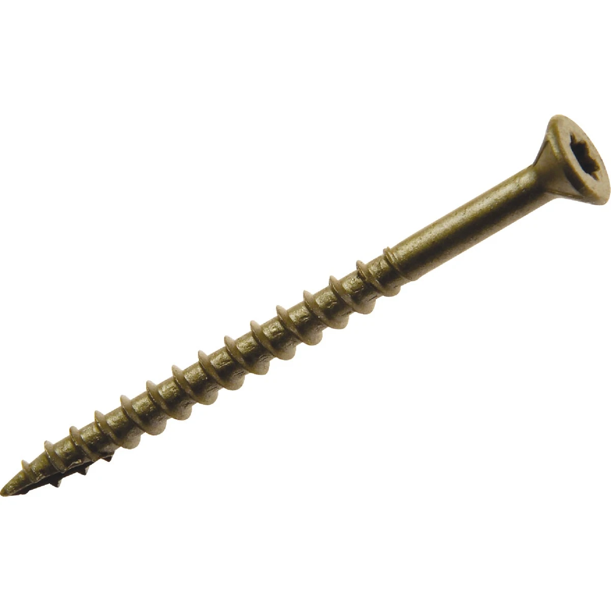 #9 X 2-1/2 In. Gold Star Bugle-head Wood Exterior Screw - 5 Lb. Box