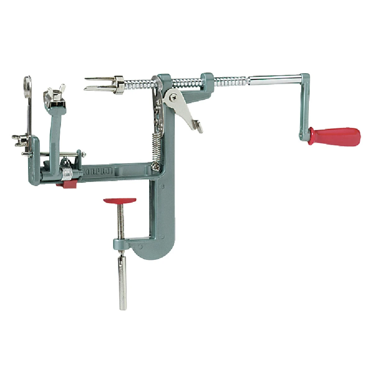 Apple-mate 2: All-in-one Parer, Slicer & Corer With Clamp-on Base (model 864)