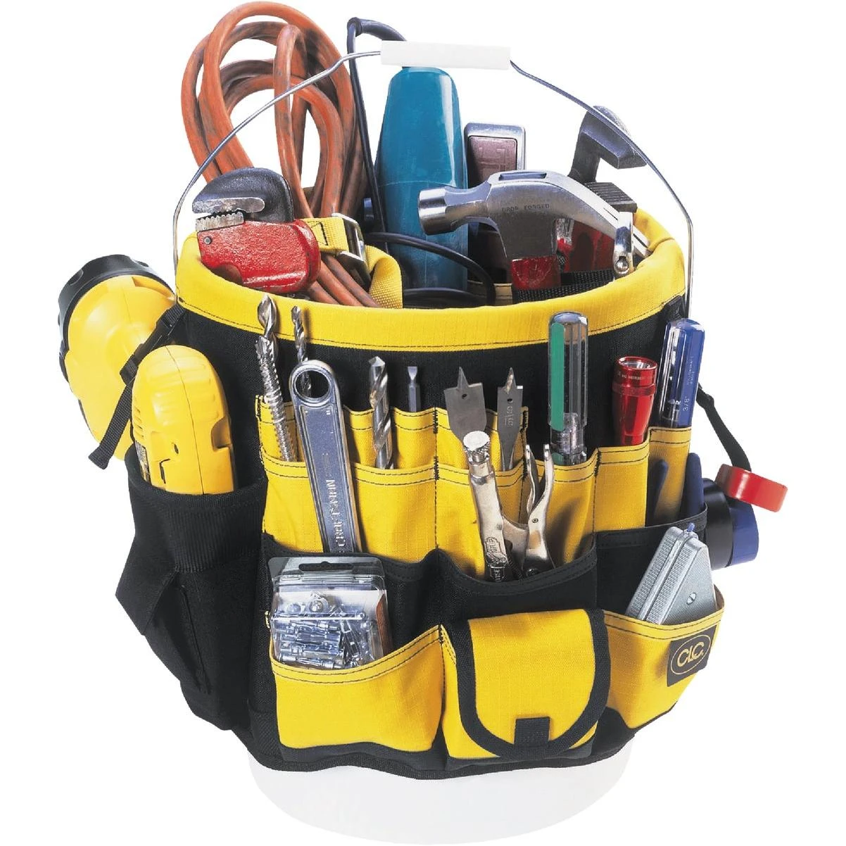 61-pocket Top-of-the-line Tool Bucket Organizer