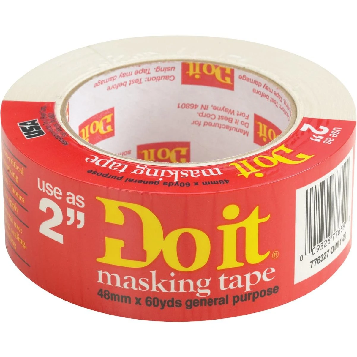 1.88 In. X 60 Yd. General-purpose Masking Tape