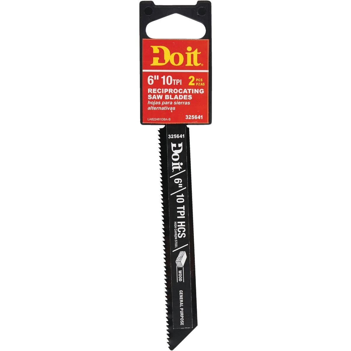 6 In. 3 Tpi Carbon Pruning Reciprocating Saw Blade (2-pack)