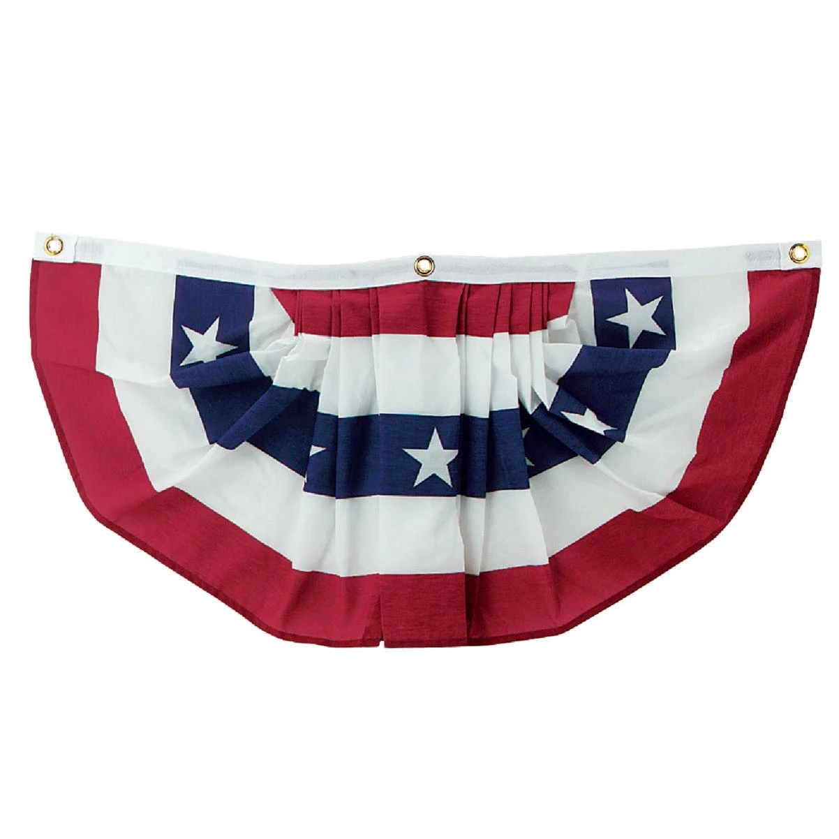 1 Ft. W. X 3 Ft. L. Polycotton Fan Flag Bunting